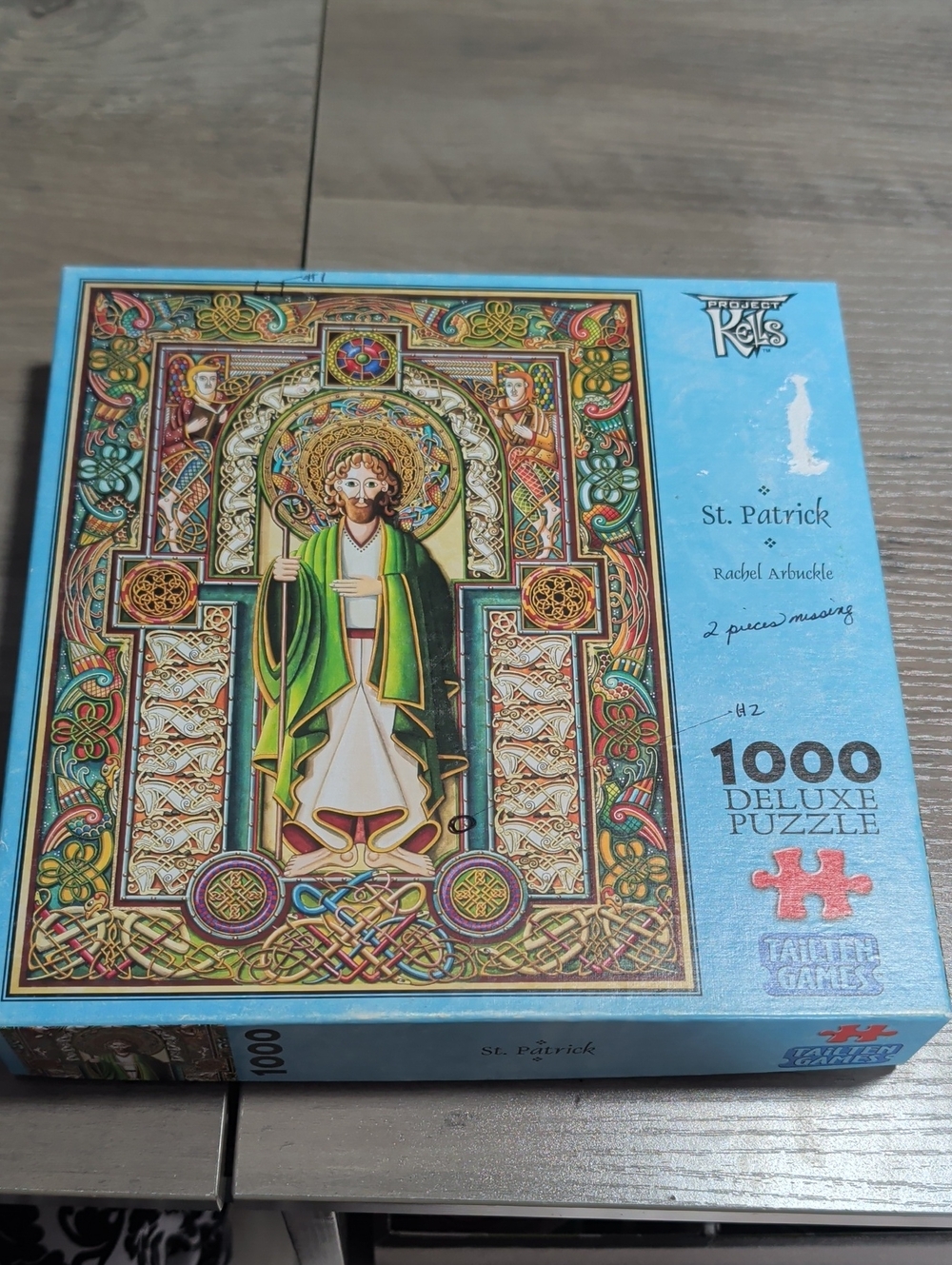 Vintage St. Patrick 1000-Piece Deluxe Jigsaw Puzzle